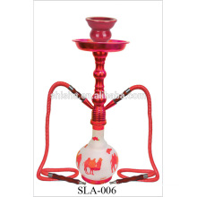 Aluminum shisha two hose shisha